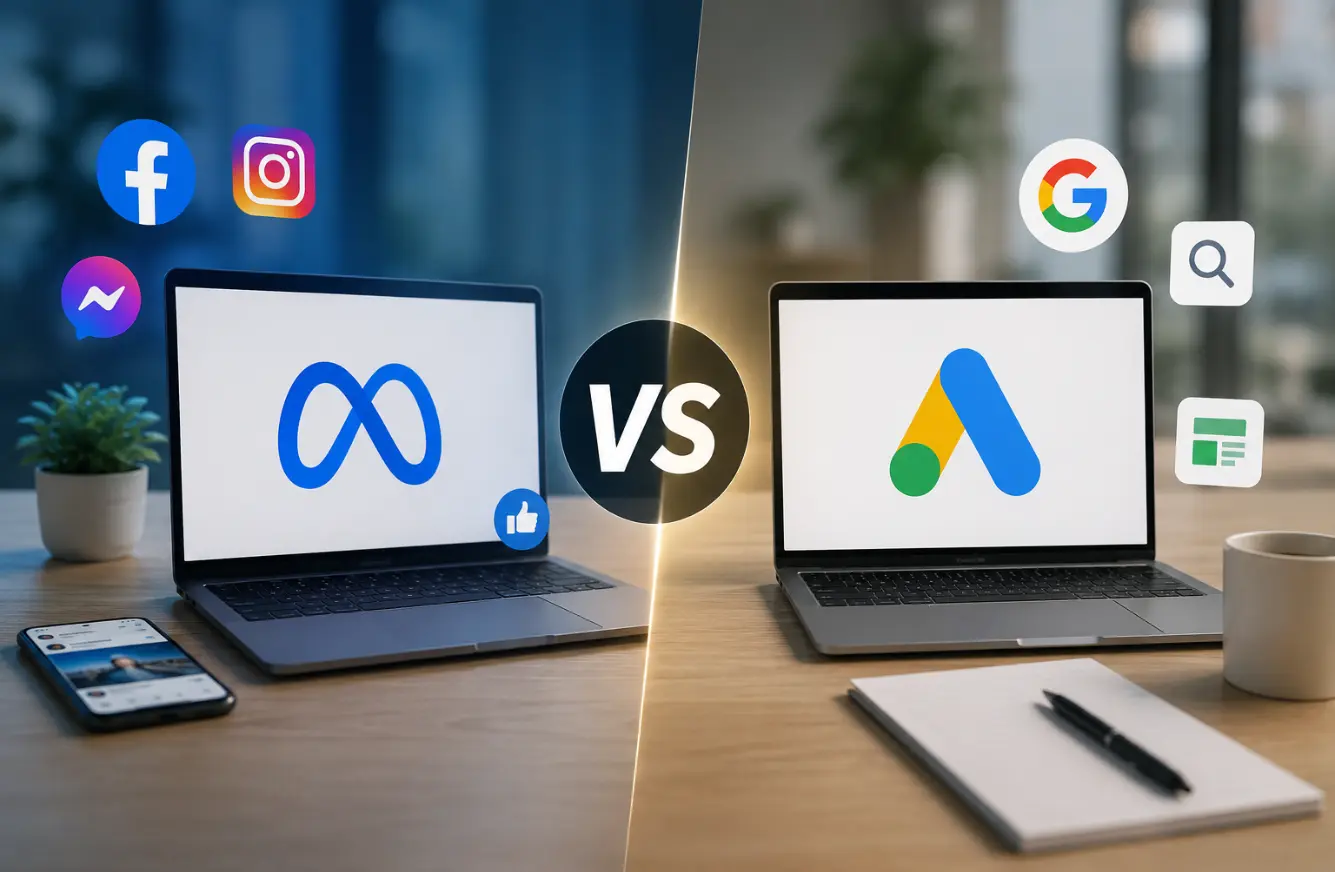 meta ads vs google ads